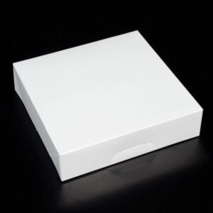Plain White Pie Box