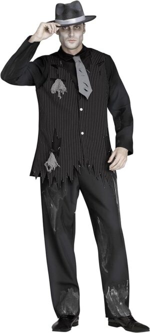 Ghostly Gangster Adult Costume