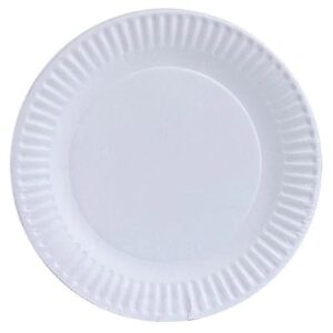 9" White Paper Plates 60CT
