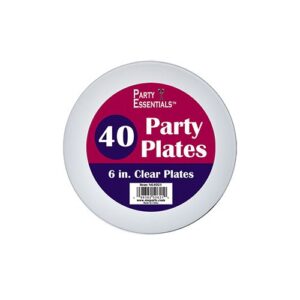 6" Party Plates 40CT