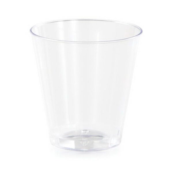 2OZ Clear Plastic Shot Glasses 20CT