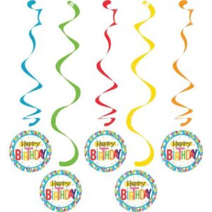 Bright Birthday Dizzy Danglers 5CT
