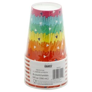 9oz Fiesta Fun Cup 8CT