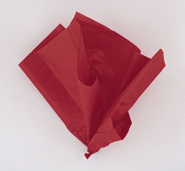 10 Red Tissue Sheets
