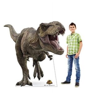 Jurassic World T Rex Cardboard Standup Cutout 59"x55"