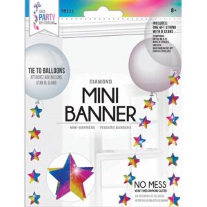 Rainbow Star Mini Banner