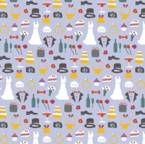 Wedded Wares Wrapping Paper 5'x30"