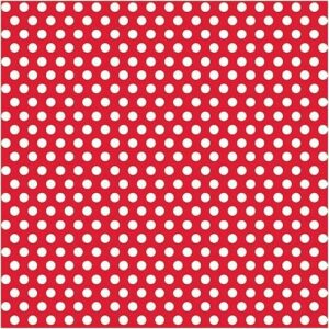 Ruby Red Dot Giftwrap 30"x5ft