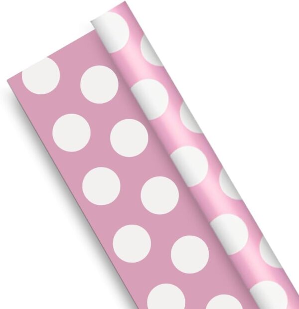 Lovely Pink Dot Giftwrap 30x5'