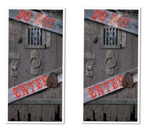 Spooky Halloween Door Cover