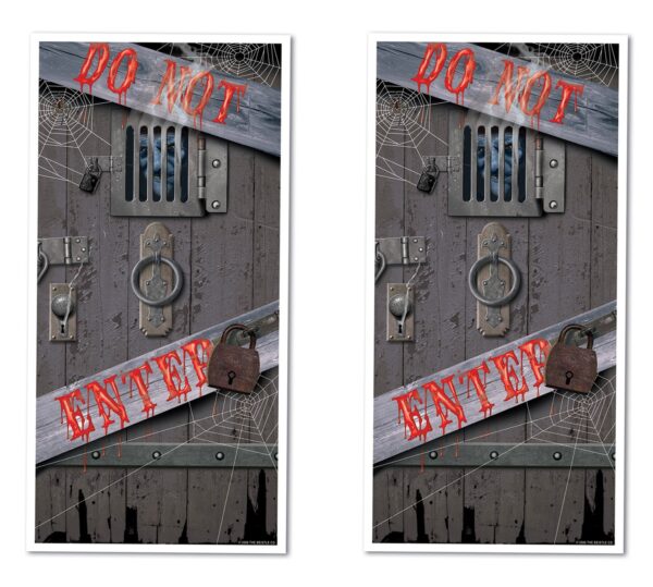 Spooky Halloween Door Cover