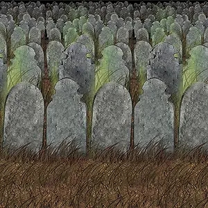 Graveyard Backdrop 4FTX30FT