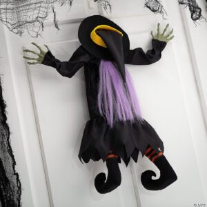 Crashed Witch Decoration 30"