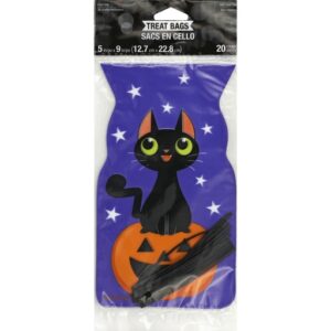 Black Cat Treat Bag 20CT