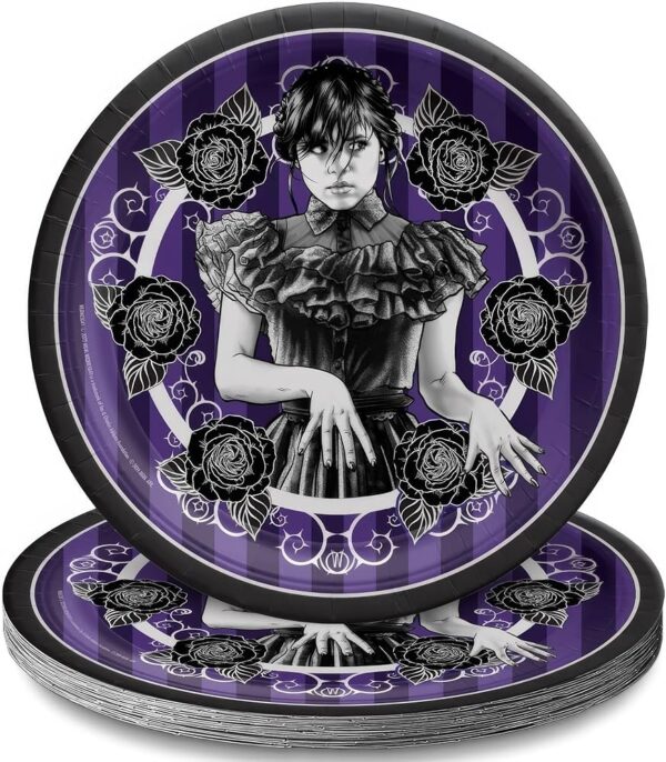 Wednesday 9" Plate 8CT
