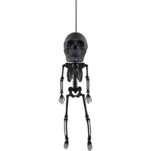 17" Big Head Skeleton Black