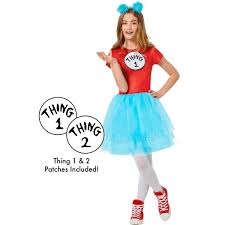 Thing 1&2 Girls Costume