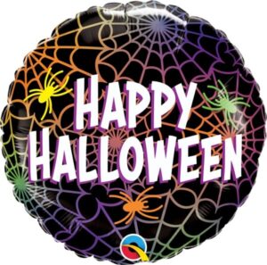 18" Halloween Spiders & Webs Balloon