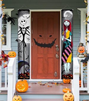 Nightmare Before Christmas Trick Or Treat Porch Banner Kit