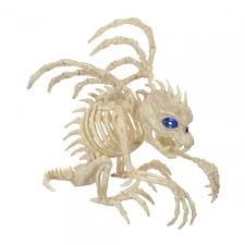 10" Skeleton Gargolye Light Up Eyes