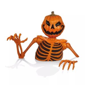 4' Pumpkin Skeleton Oversized Groundbreaker