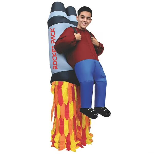 Inflatable Rocket Ship Child Costume