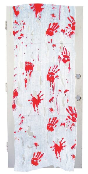 Freaky Fabric Bloody Hands 126"