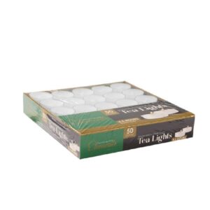 50 Unscented Tea Lights
