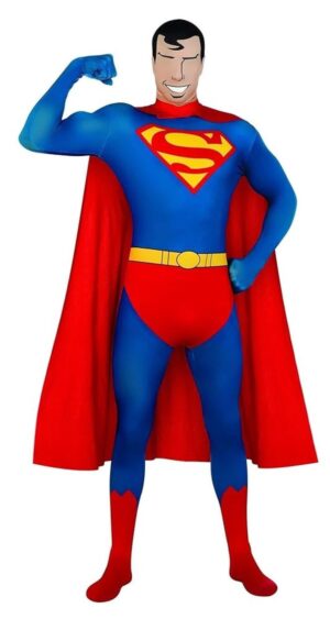Superman 2nd Skin Adult Costume