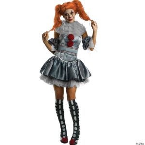 Female Pennywise Deluxe Adult Costume