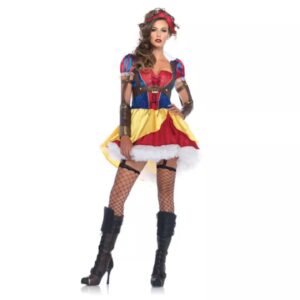 Rebel Snow White Adult Costume