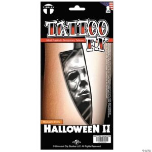 Temporary Tattoo - Michael Myers Knife