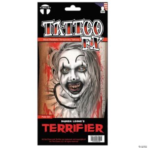 Temporary Tattoo - Terrifier Pale Girl