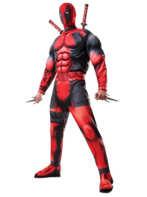 Deadpool Muscled Chest Adult Costume