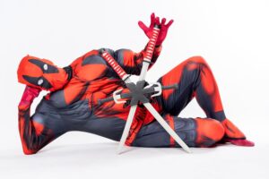 Deadpool Muscled Chest Adult Costume