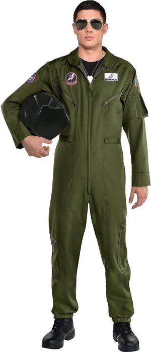 Maverick Flight Suite Adult Costume