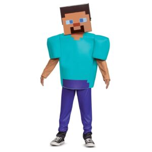 2025 Minecraft Steve Child Costume