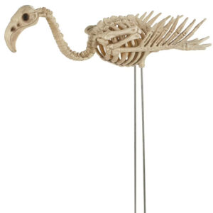 33.75" Skeleton Flamingo