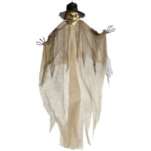 7" Scary Scarecrow Hanging Prop