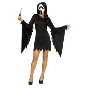 Ghost Face Adult Dress