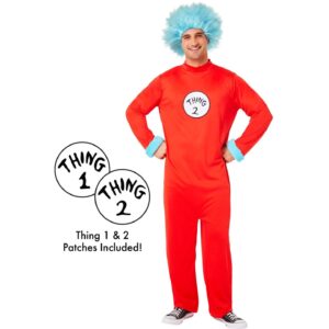 Thing 1 Jumpsuit Adult