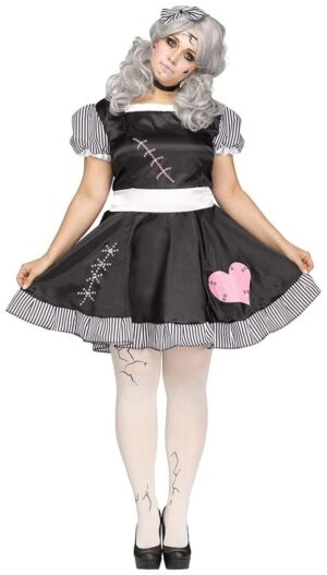 Broken Doll Plus Size Adult Costume
