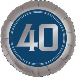 18" Happy Bday Man 40th