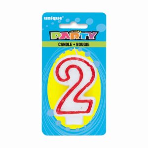 Deluxe Number Birthday Candle