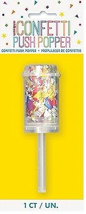Foil Confetti Push Popper