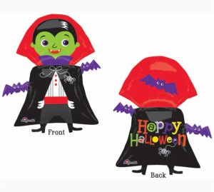 9" Dracula Mylar Balloon