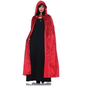 Velvet Cape Red