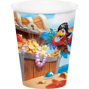 Pirate 9oz Cups 8Ct