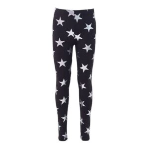 Metallic Star Leggings