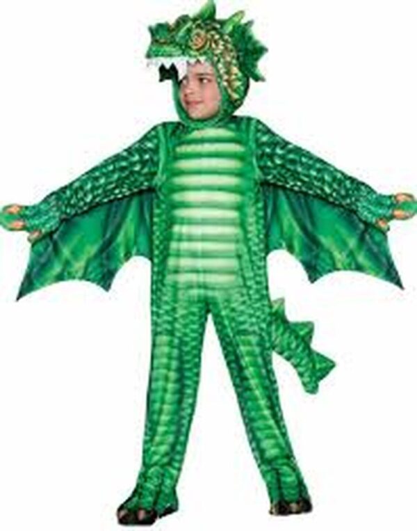 Printed Dragon Green